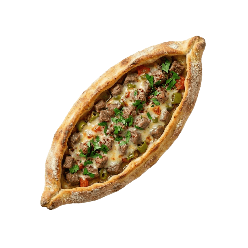 Kuşbaşılı Kaşarlı Pide